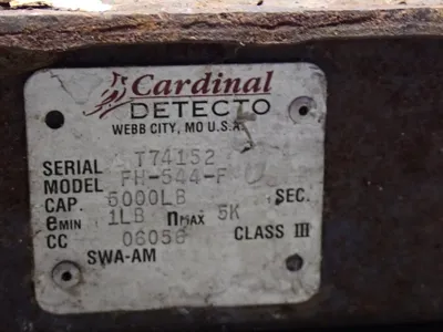 USED CARDINAL SCALE T74152
