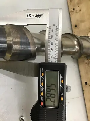 USED VAN DORN 57 MM GP SCREW