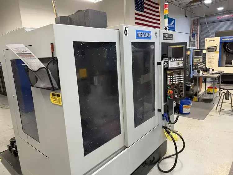 Used 2016 SHARP SV-2414 Vertical Machining Centers Arizona US | Machinery Resources International #883351