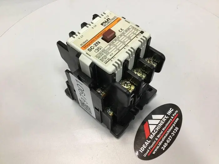 Used FUJI ELECTRIC SC-2N SC35AA PLC Contactors | Ideal Machinery #620226