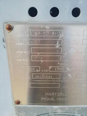 USED 1993 HARTZELL 054-50-AHZ3
