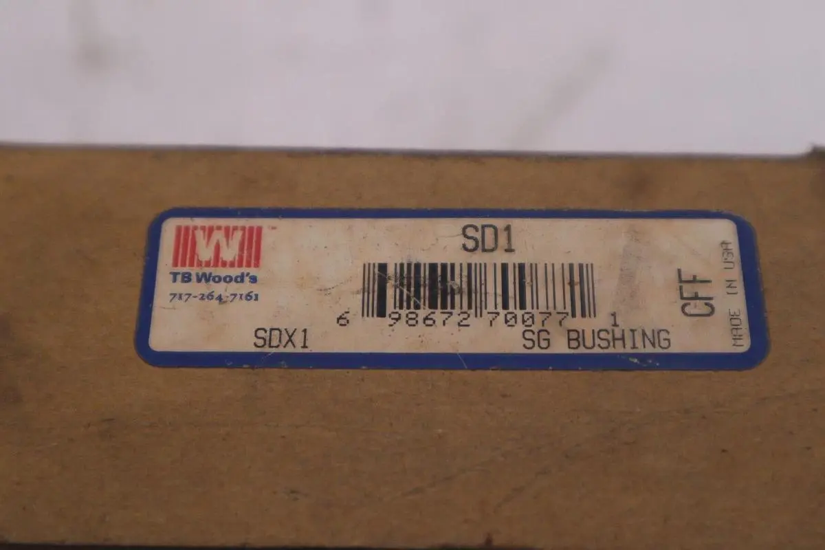 LOT OF 4 NEW OPEN BOX TB Woods SG Bushing, SD1 STOCK B-748