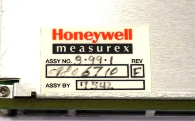 HONEYWELL MEASUREX 09806710 CONTROL MODULE