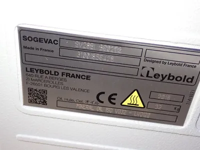 USED 2018 LEYBOLD SV28BI 960273