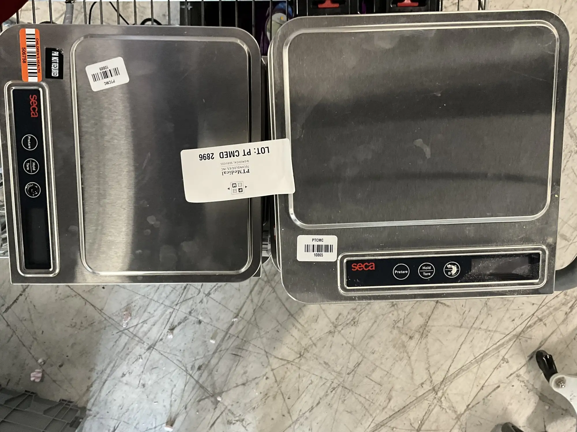 Used Seca 856 Patient Scales / Patient Lifts Texas US | PT Medical Technologies #1458590