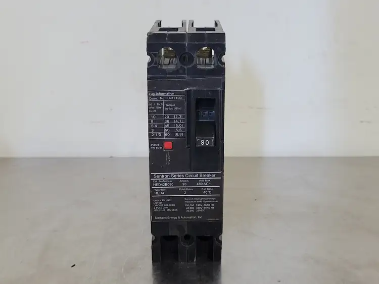 Used SIEMENS HED42B090 Switchgears British Columbia CA | Lenmark #241739