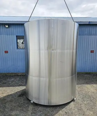 Unused 6000 Gallon Tank, 304 Stainless Steel