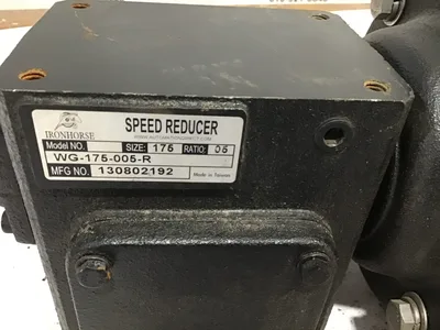 DAYTON industrial motor with IRONHORSE speed reducer