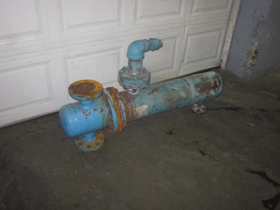 23.5 sq ft Bell & Gossett U-tube Shell and Tube Heat Exchanger