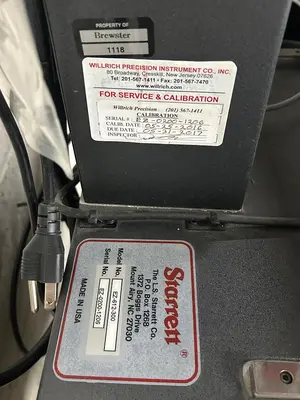 Used STARRETT GALILEO EZ VISION 2D Vision Measuring Systems Rhode Island US | Gold Machinery #1334511