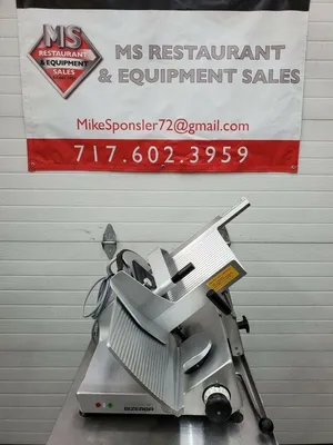 Bizerba GSP Manual Deli Slicer 2014 Fully Refurbished Tested Working!