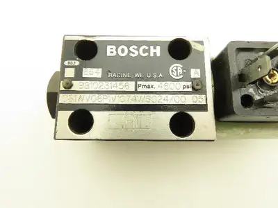 Bosch Hydraulic Solenoid Valve 24VDC 1.4A 4600 PSI