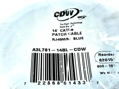 New | in-Stock CDW A3L781-14BL-CDW Misc Electrical & Power Parts Michigan US | Maverick Industrial Sales #1502290