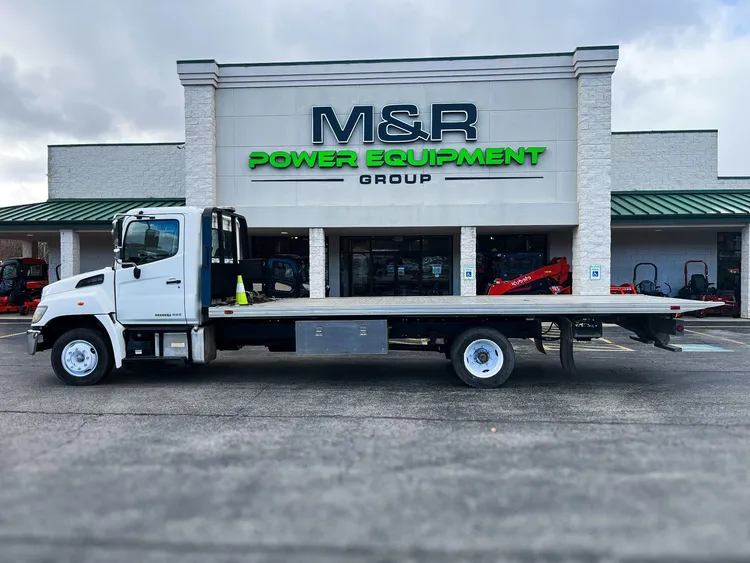 Used 2015 Hino Rollback Flatbed Trucks Pennsylvania US | M & R Power Equipment #747095