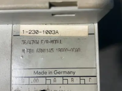 Used SIEMENS 6SN1145  1BA000CA0 Servo Drives Ohio US | HGR 24 #1355844