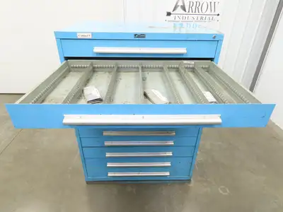 Nu-Era Modular Tool Storage Cabinet 11 Drawer 45x28x61" Stanley Vidmar