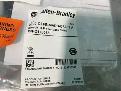 New | in-Stock 2024 ALLENBRADLEY 2090CTFBMADDCFA03 Cable & Wire Ohio US | HGR 24 #1545342