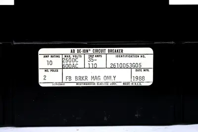 NEW WESTINGHOUSE ELECTRIC 2610D53G05