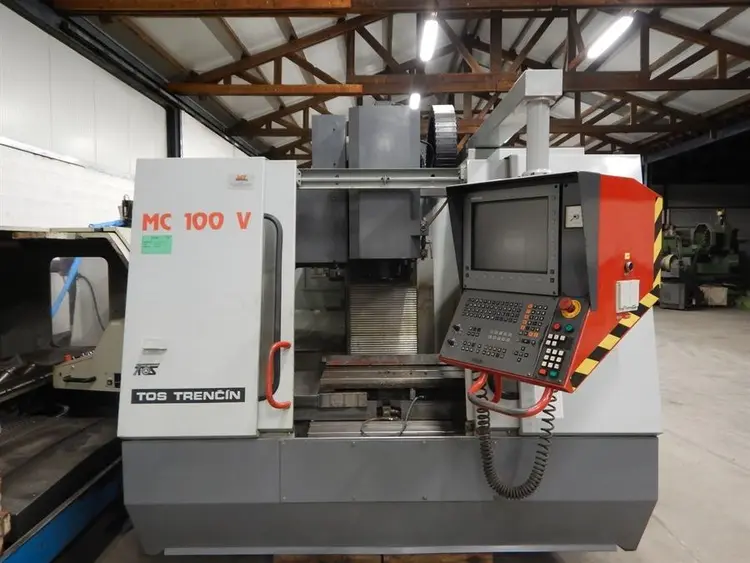 Used TOS -MAS MC100V X:1016 - Y:610 - Z: 508MM Vertical Machining Centers BE | Apt International N.V #361904