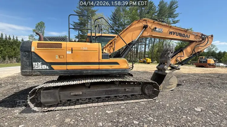 Used 2017 HYUNDAI HX220L Crawler Excavators North Carolina US | National Equipment Dealers #1422477