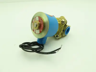 Honeywell Skinner 705X5D1A Brass Solenoid Valve 2-Way NC 240V 100 PSI 3/4" NPT