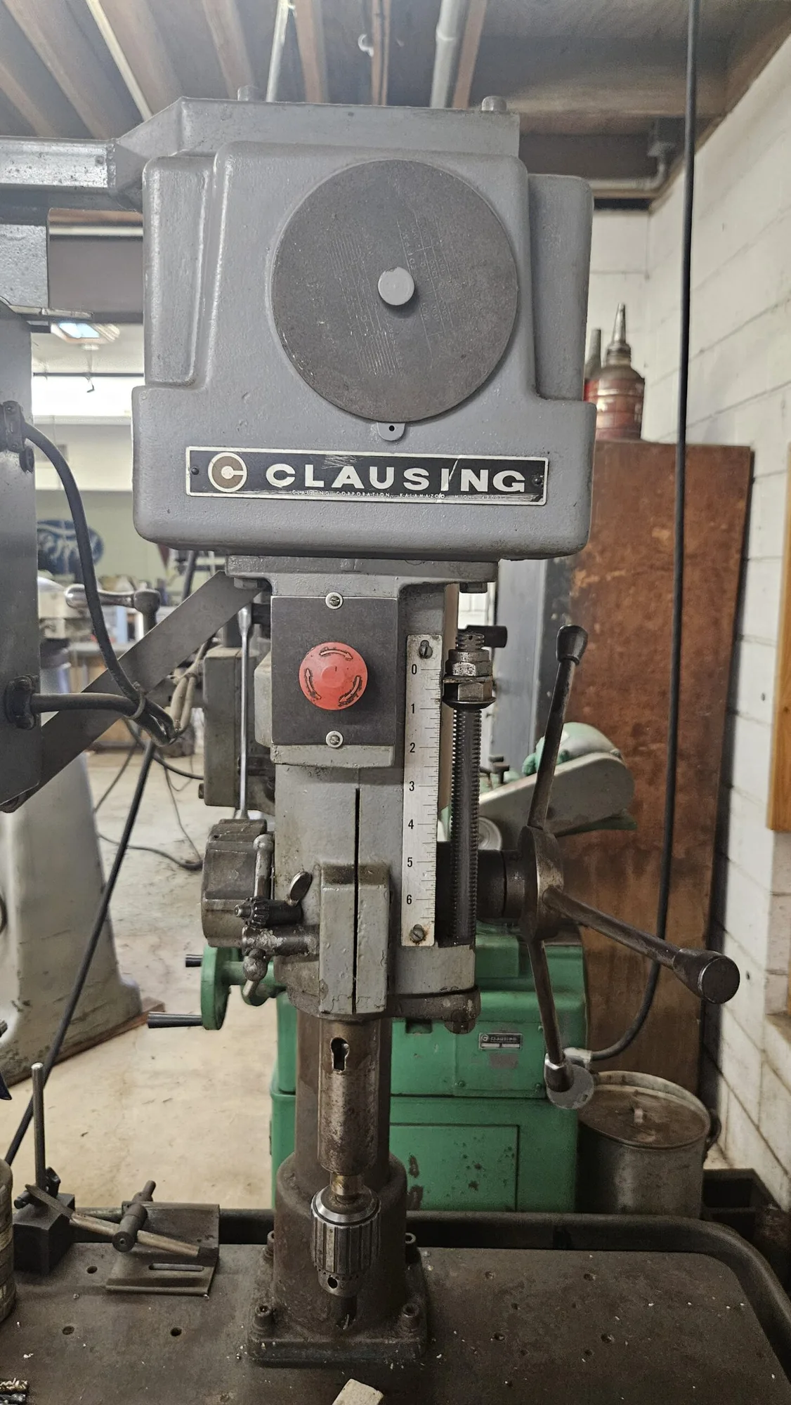 USED CLAUSING 20″ VARIABLE-SPEED DRILL PRESS