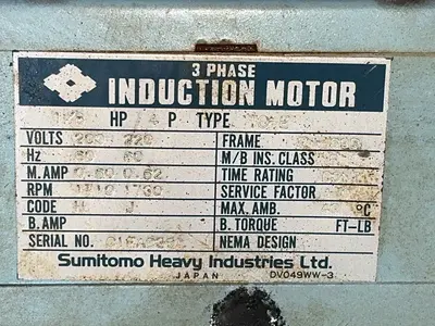Used SUMITOMO GNHM015075N51 Motors (misc) Ohio US | HGR 24 #1289696