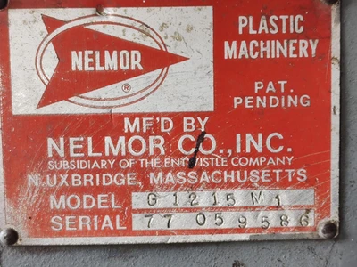 Used Nelmor G1215 Granulators Kentucky US | Edwards Industrial Repair #1482098