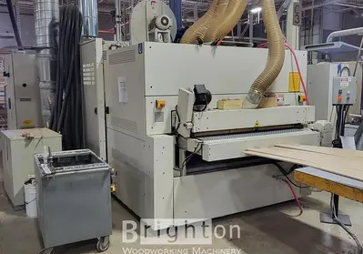 USED 2007 DMC UNISAND K USED TOP AND BOTTOM WIDEBELT SANDER.