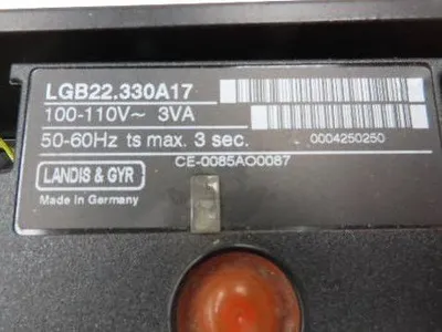 Stordy CC31-4702 Burner Control Unit Landis Pressure Switch Brahma Ignition Coil