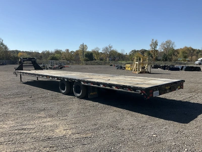Used 2020 BIG TEX 22GN-40BK8SIR Gooseneck Cargo Trailers Michigan US | Miedema Asset Management Group #1579144