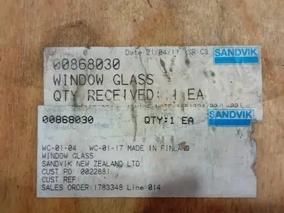 NEW SANDVIK 00868030