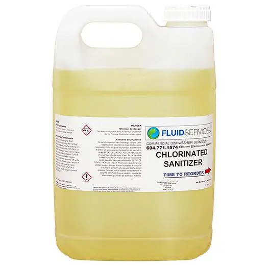 Chlorinated Machine Sanitizer 2×10 Ltrs