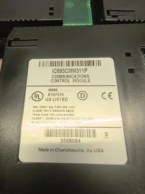 Used GE Fanuc IC693CMM311P Miscellaneous Equipment (Electrical & Power) South Carolina US | ESS Industrial Equipment Sales #1328505