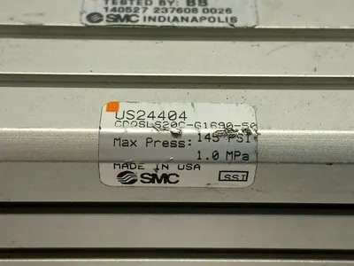CDQSLS20C-G1690-50 | SMC US24404  Compact Cylinder 20mm Bore 50mm Stroke - Used