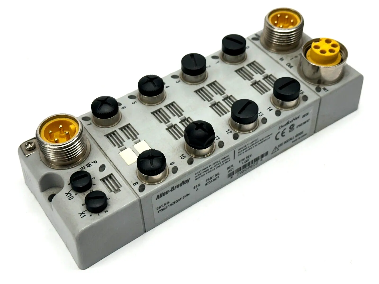 Used Allen-Bradley 1732D-16CFGM12MN PLC Input & Output Michigan US | Maverick Industrial Sales #1468012