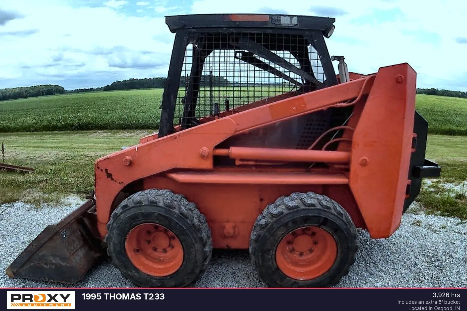 Used 1995 THOMAS T233 Skid Steer Loaders Indiana US | Proxy Equipment #1377893