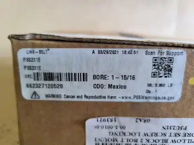 NEW LINK-BELT P3S231E