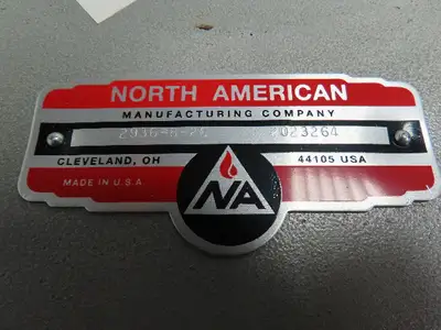 North American Manufacturing Company 2936-8-26  Blower Silencer