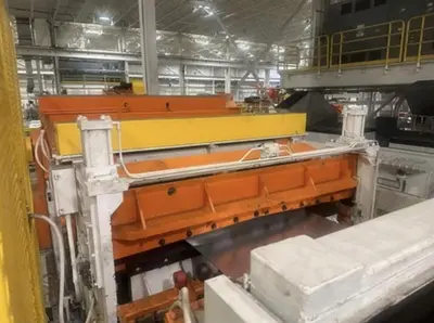 72” x .135” x 75,000 lb Automatic Feed Trapezoidal Cut-To-Length Line