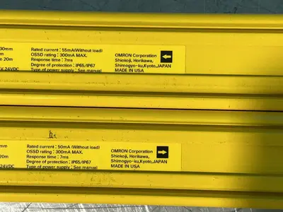 Used OMRON F3SG4RE0590P30 Light Curtains & Grids Ohio US | HGR 24 #1280683