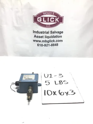 Omega PSW-152 General Purpose Industrial Pressure Switch 0-25PSID 0-172.4kPa