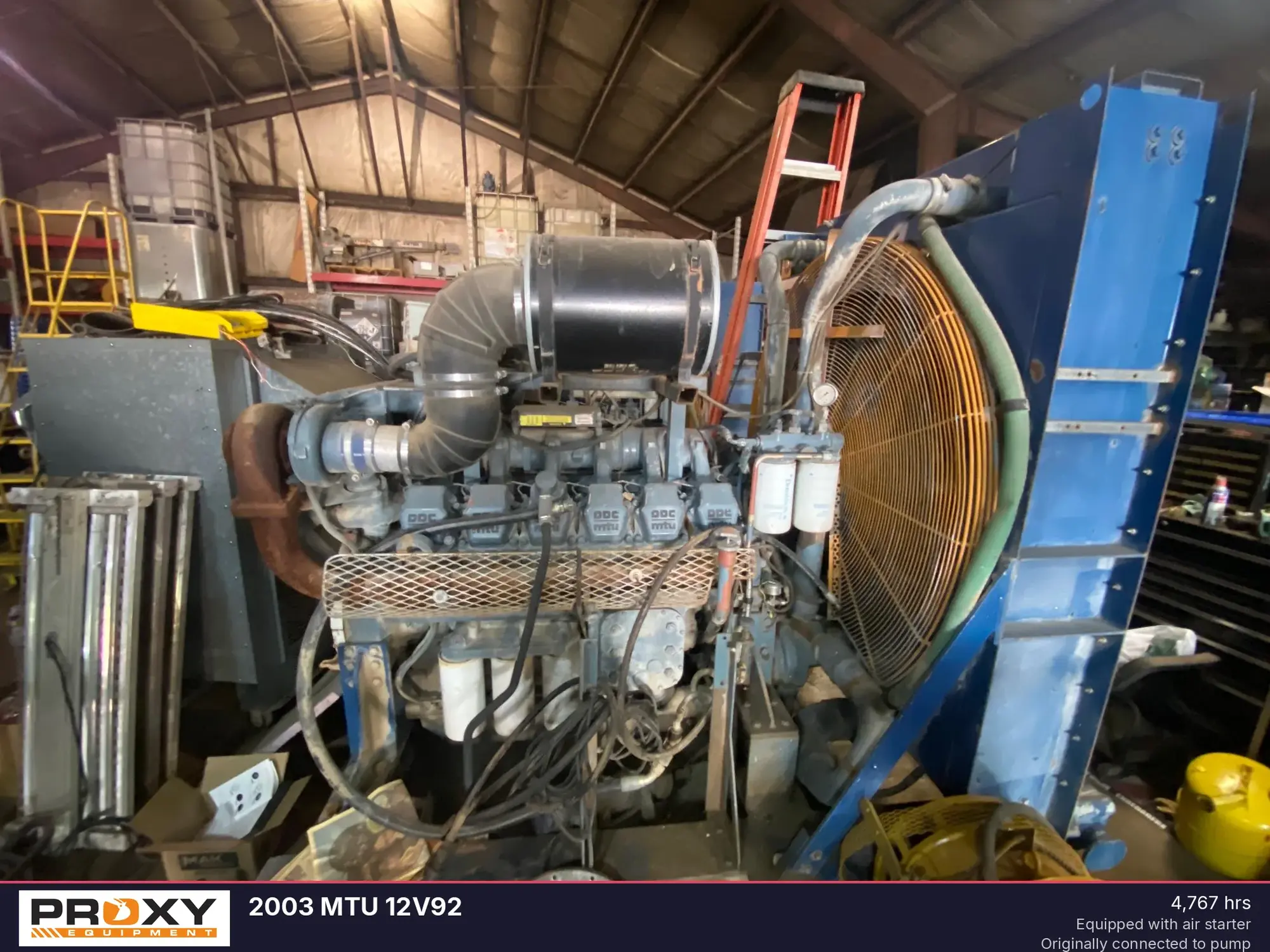 Used 2003 MTU 12V92 Diesel Engines Wisconsin US | Proxy Equipment #1385019