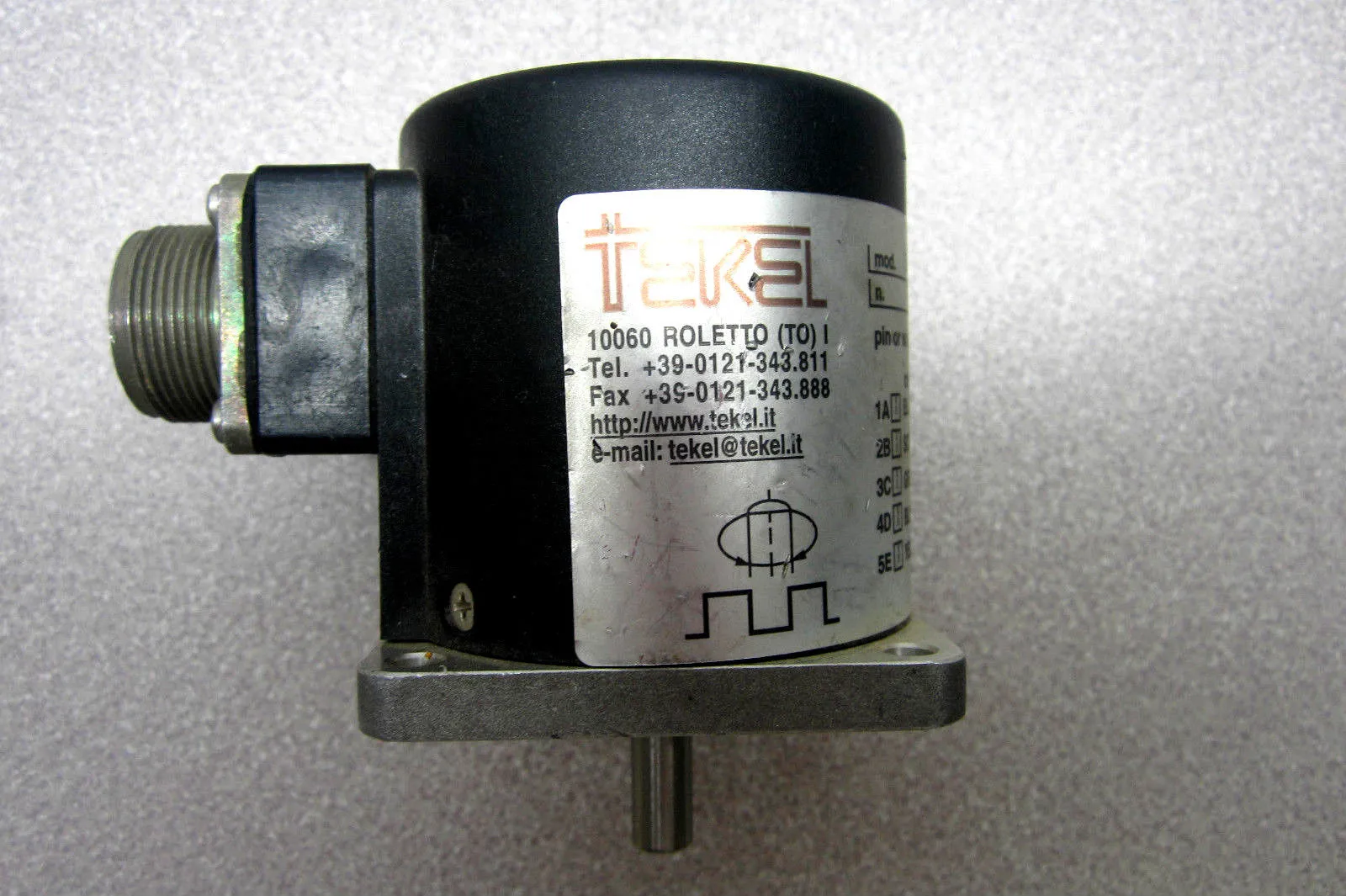 USED TEKEL TK 462.FA.50.12.S.8.L.PPI.DP ENCODER TK462FA5012S8LPP1DP