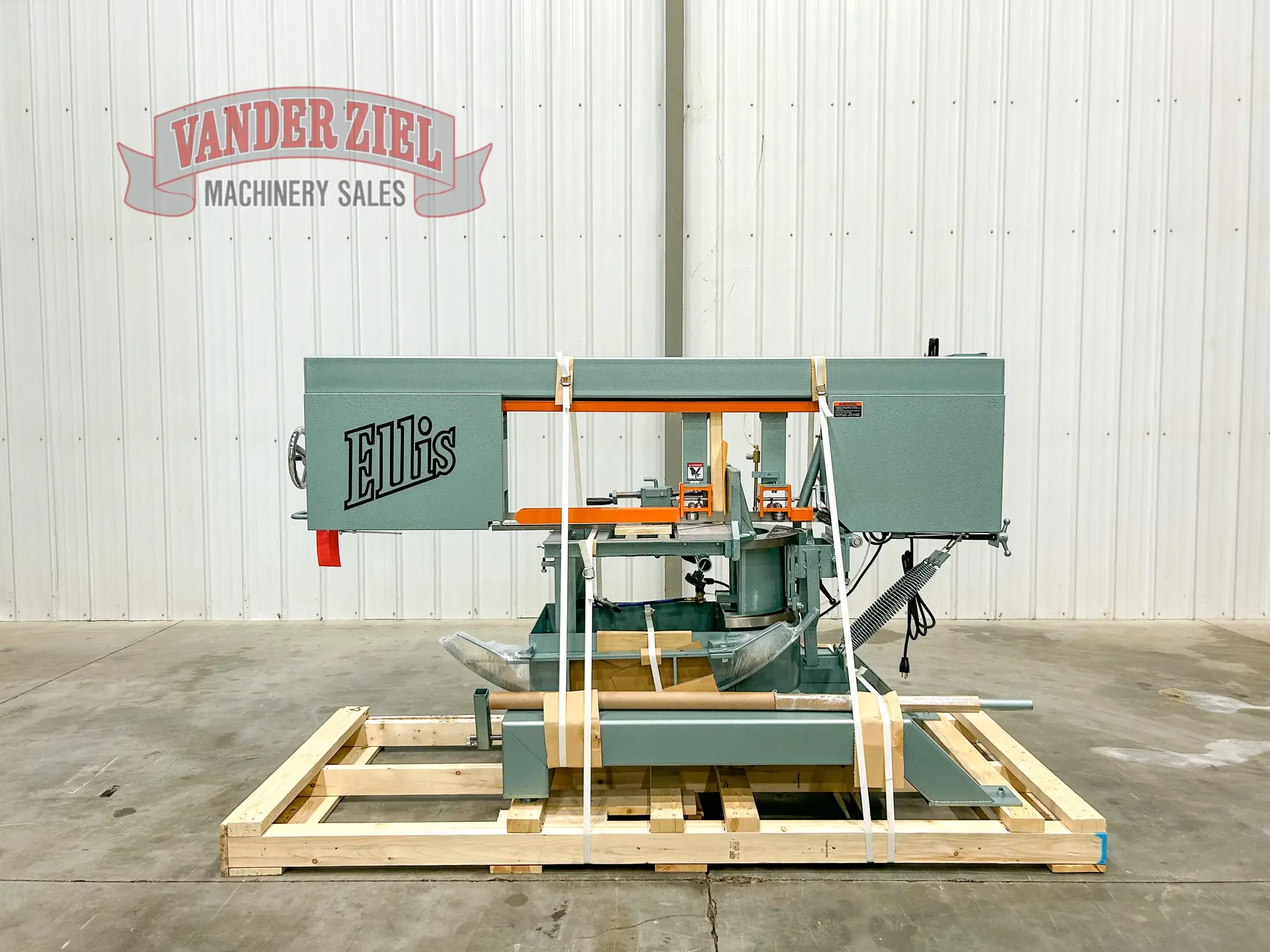 New | in-Stock ELLIS 4000 Horizontal Band Saws Michigan US | Vander Ziel Machinery Sales #480045