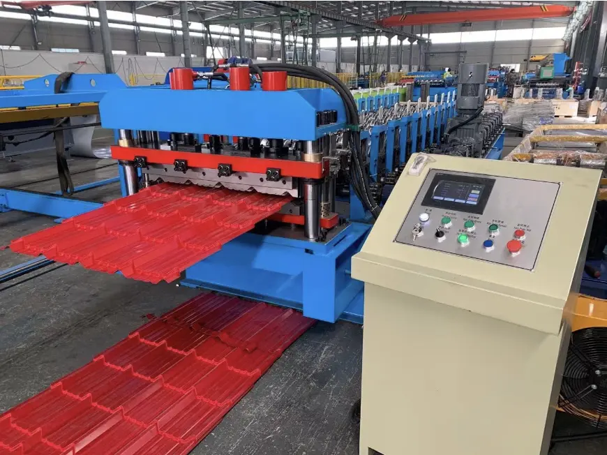 Step Tile Roll Forming Machine in Nigeria
