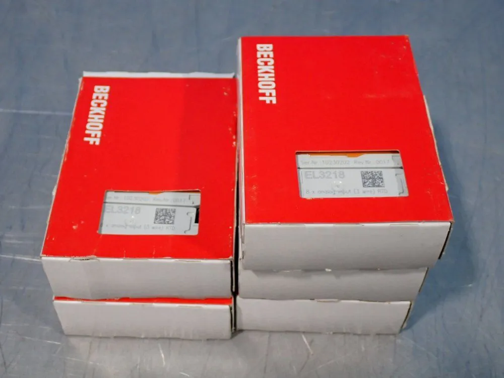 Used BECKHOFF EL3218 PLC Temperature Modules Ohio US | HGR 24 #1006724
