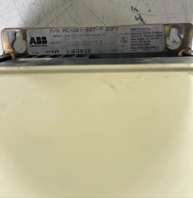 USED ABB ACH501-007-4-09P2