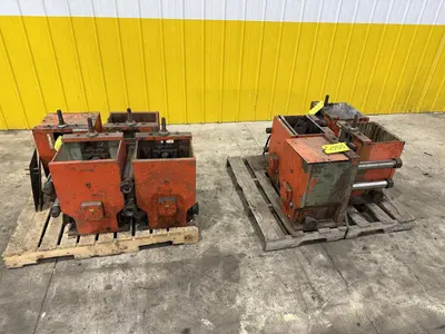 DAHLSTOM MODEL 500 ROLLFORMER HEADS / GEAR BOXES, FOR 2.5" SPINDLES: STOCK #23425