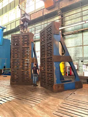 Clamping bracket 4500 x 2500 x 2000 mm